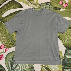 Calia Oversized T-Shirt Mossy Green Color Sz S